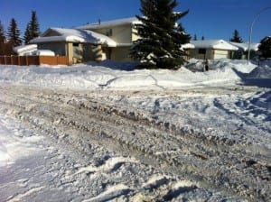 Blue Quill snowed in